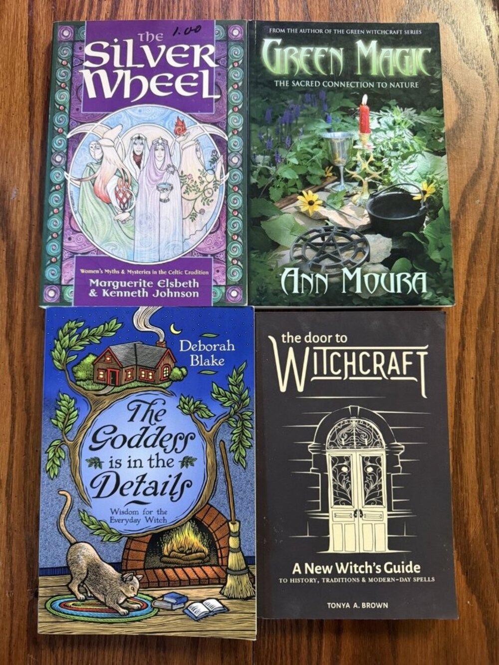 Lot of 4 Witchcraft Books Magic Magick Witch Rituals Spells